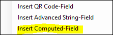 The Insert Computed-Field button.